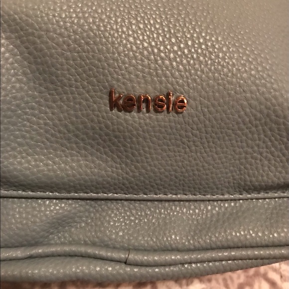 🌟Host Pick🌟Kensie Steel Blue Backpack w/Gold tone hardware. - Picture 5 of 9